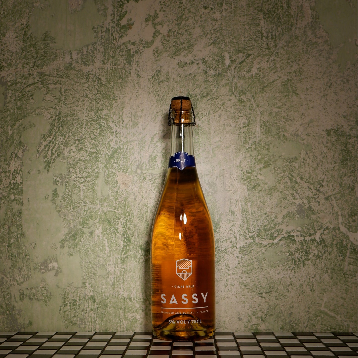Dry cider SASSY BRUT, 0.75L, France
