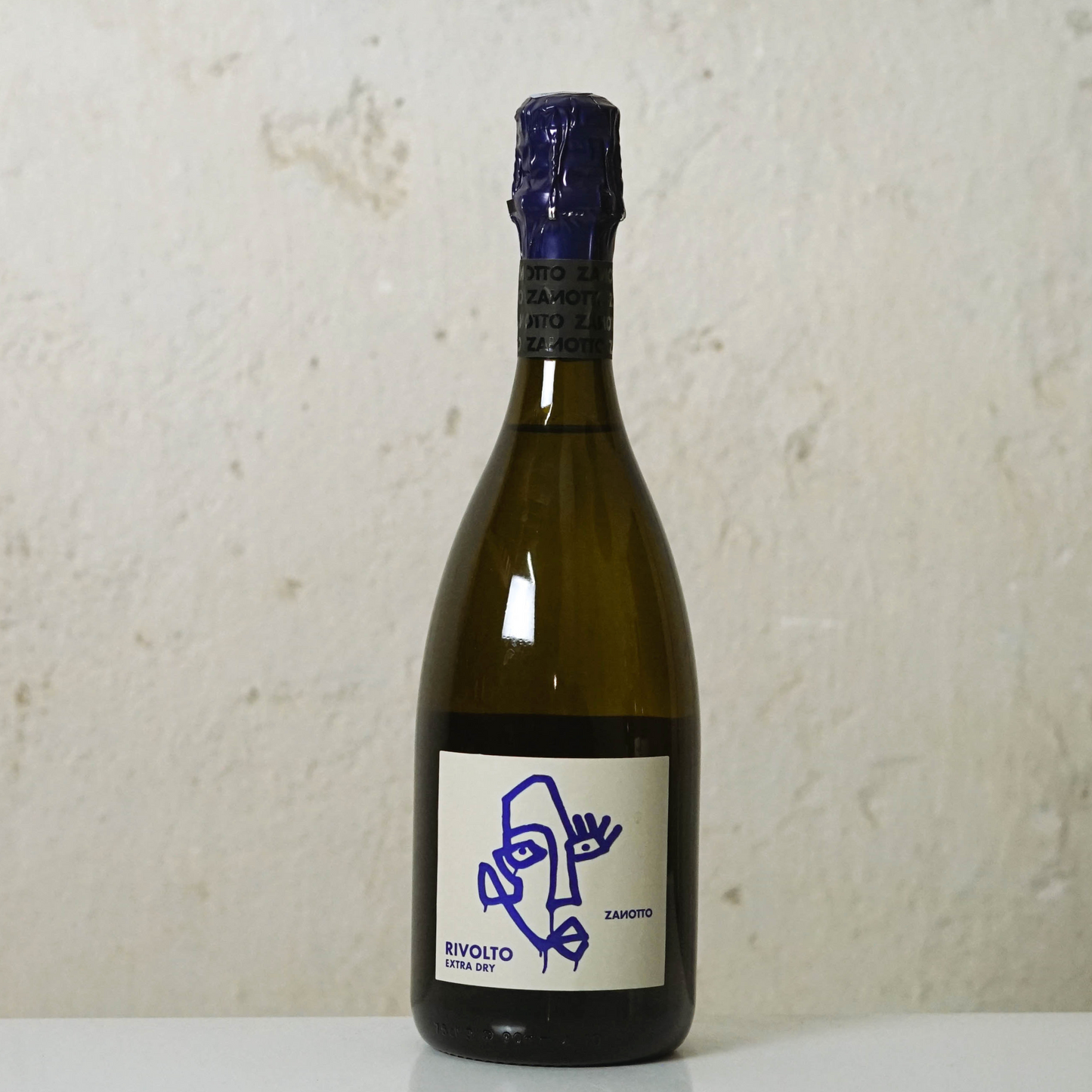 Sausas baltasis putojantis vynas Zanotto Rivolto Extra Dry 0.75L, Italija
