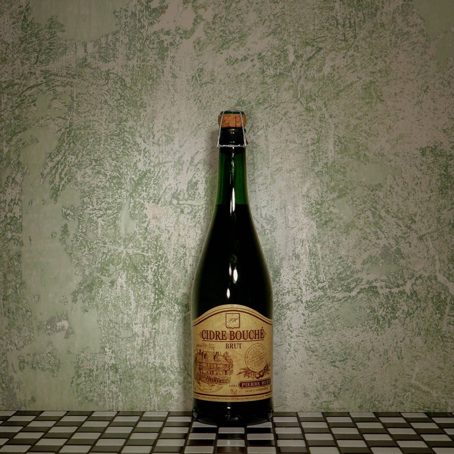 Dry cider HUET CIDRE BOUCHE, 0.75L, France