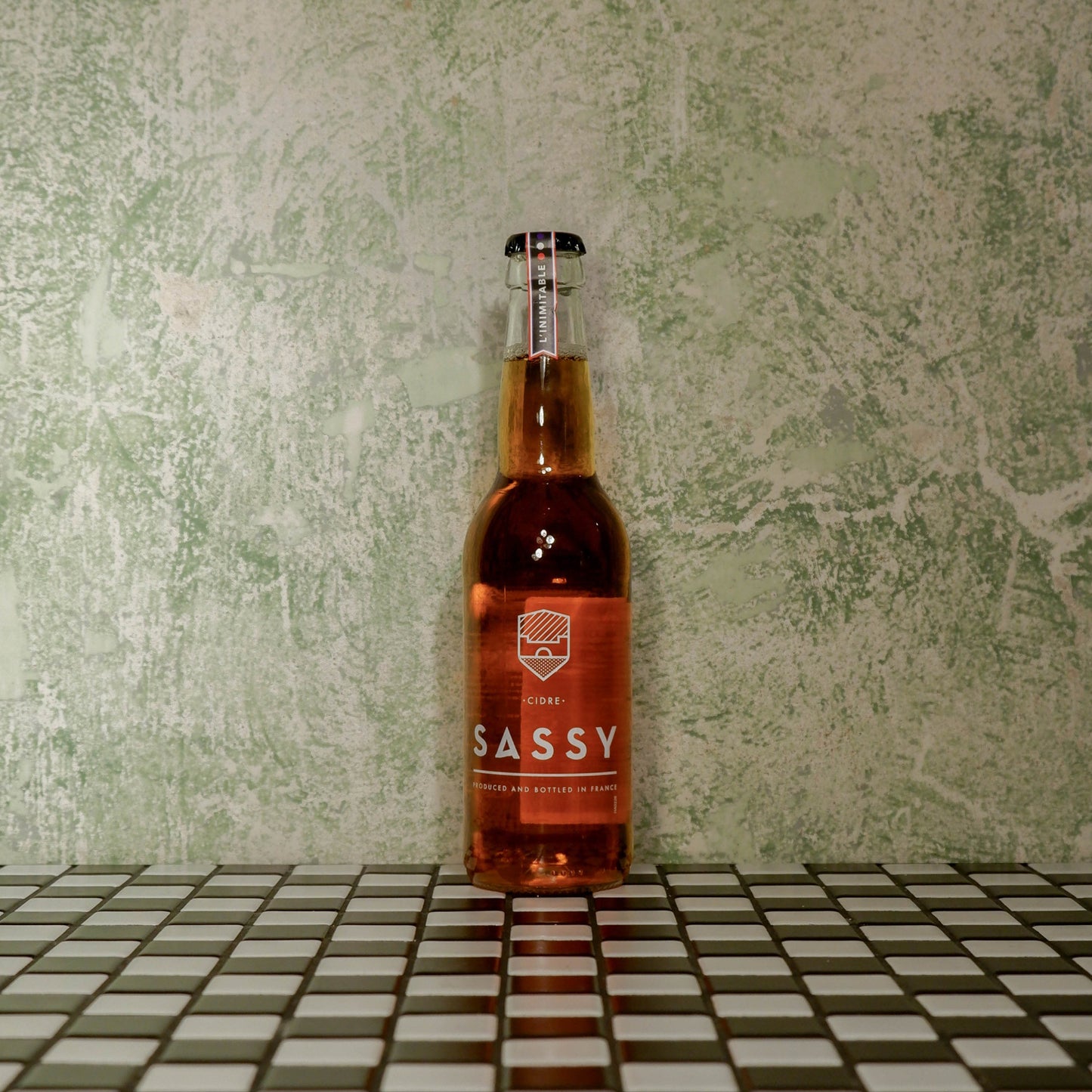 Sausas sidras SASSY BRUT, 0.33L, Prancūzija