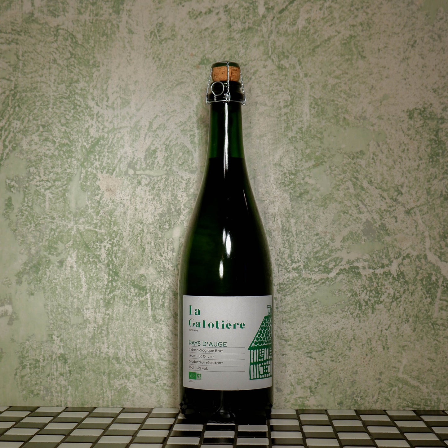 Dry cider OLIVIER BRUT BIOLOGIQUE, 0.75L, France