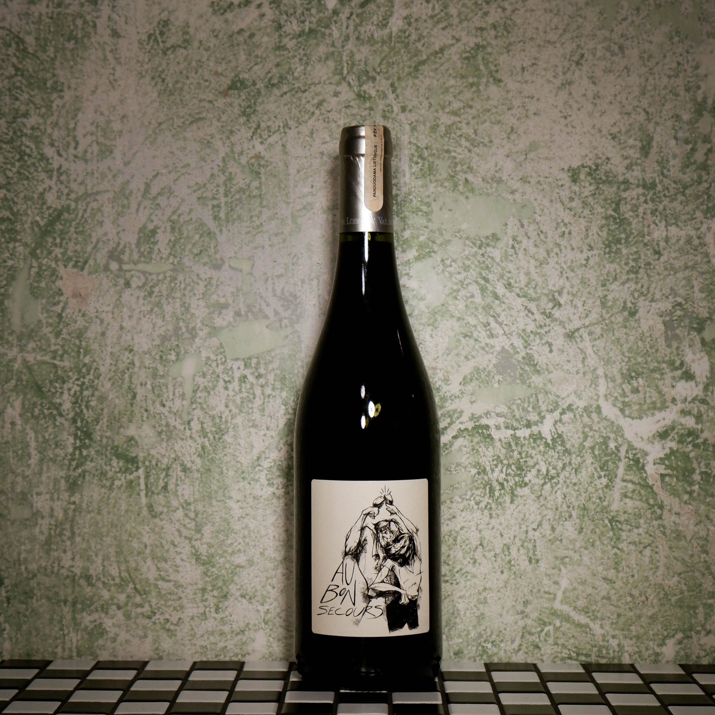 Dry red wine AU BON SECOURS 2022, 0.75L, France