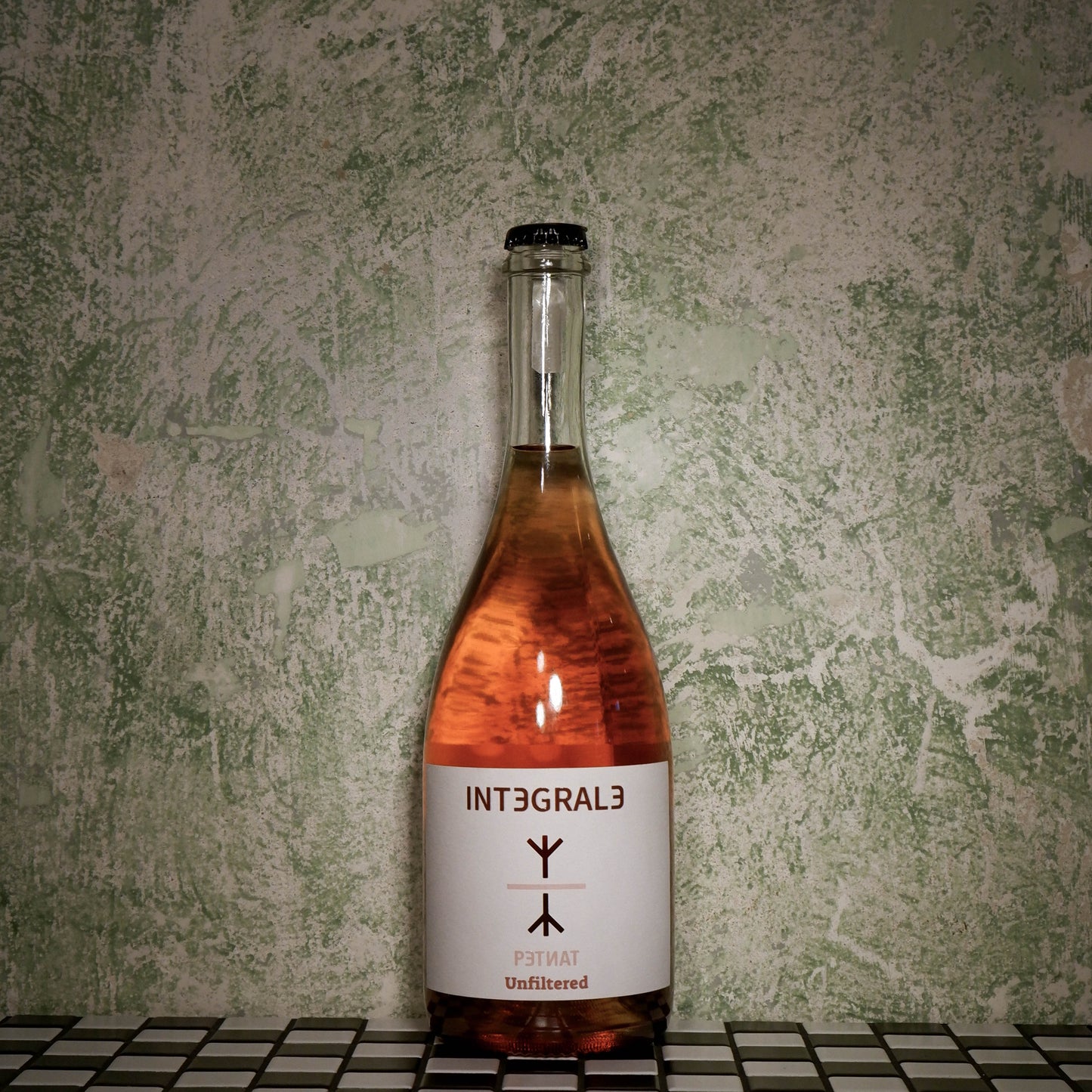 Dry ros sparkling wine INTEGRALE PETNAT ROSATO, 0.75L, Italy