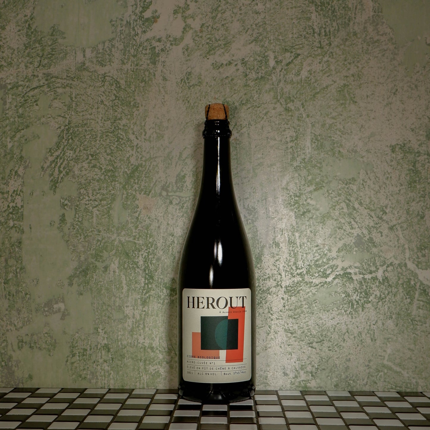 Dry cider HEROUT MICRO CUVEE, 0.75L, France