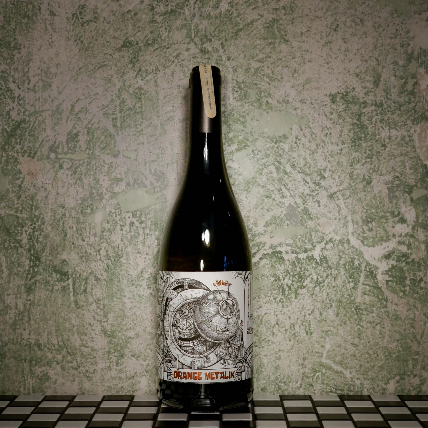 Dry orange wine ORANGE METALIK, 0.75L, France