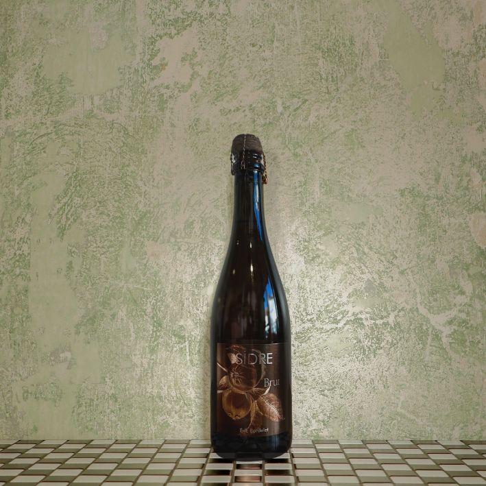 Dry cider ERIC BORDELET BRUT, 0.75L, France