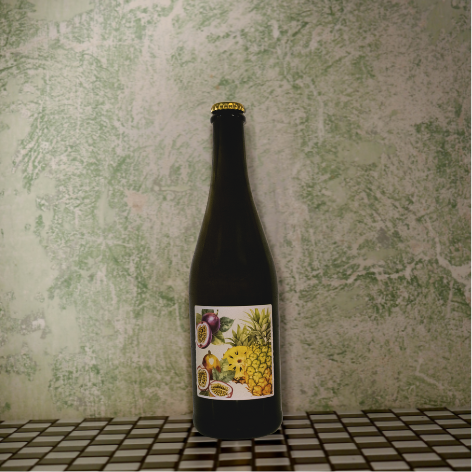 Fermentuotas arbatos gėrimas PINEAPPLE & PASSION FRUIT, 0.75L