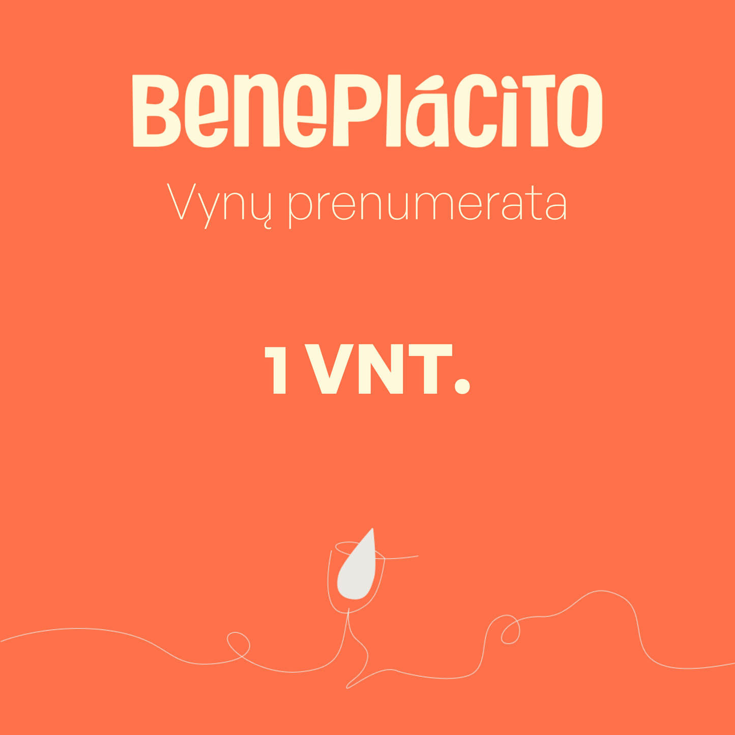 Subscription - 1 wine