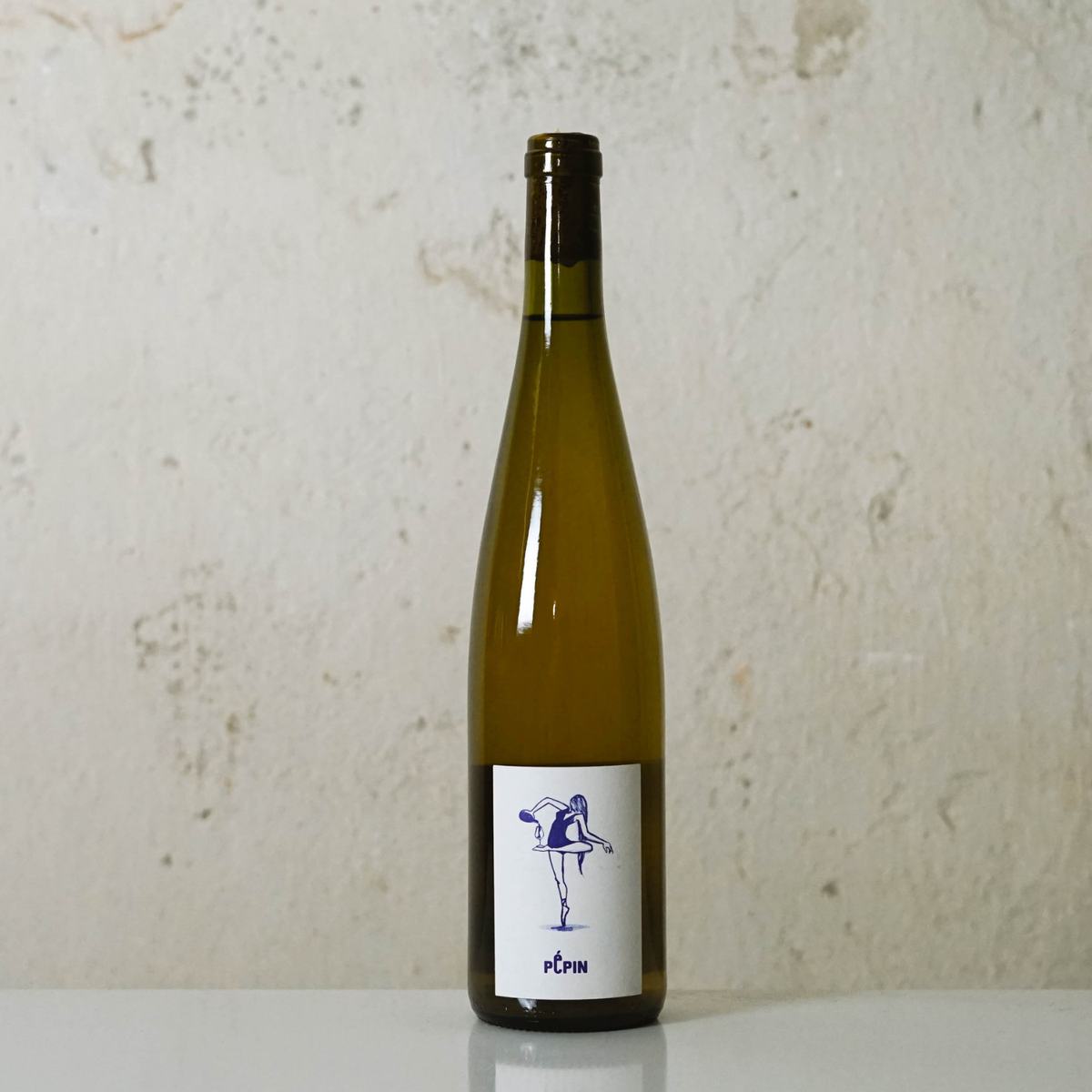 Sausas baltasis vynas PEPIN BLANC, 0.75L, Prancūzija