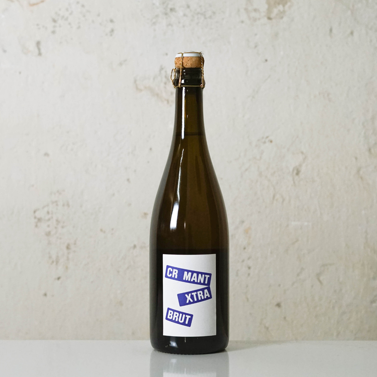 Sausas baltasis putojantis vynas CRÉMANT EXTRA BRUT, 0.75L, Prancūzija