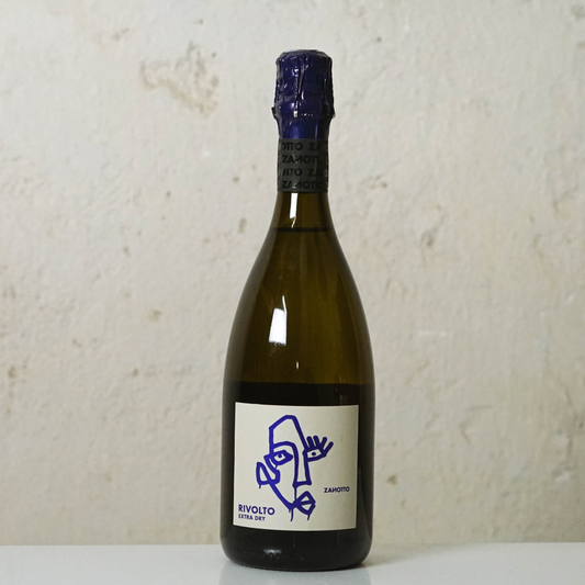 Sausas baltasis putojantis vynas Zanotto Rivolto Extra Dry 0.75L, Italija
