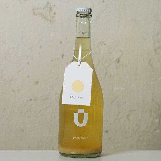 Fermentuotas alkoholinis žaliosios arbatos gėrimas Ginger Lemon 75cl