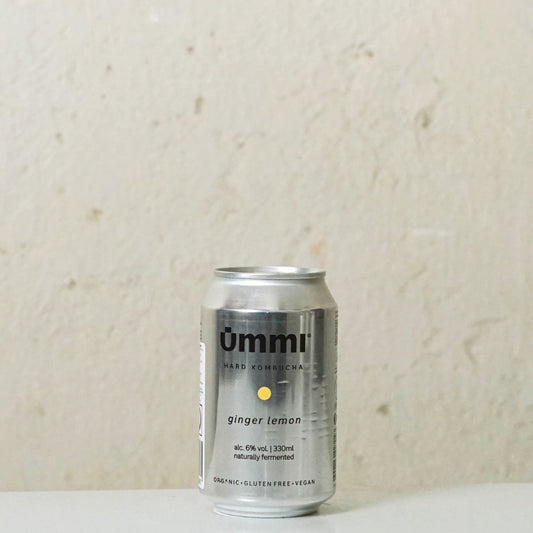 Fermentuotas alkoholinis žaliosios arbatos gėrimas Ginger Lemon 33cl