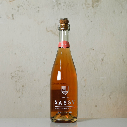 Pusiau saldus sidras SASSY CIDRE ROSE, 0.75L, Prancūzija