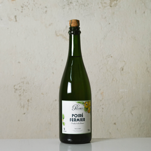 Sausas sidras PACORY POIRE FERMIER, 0.75L, Prancūzija