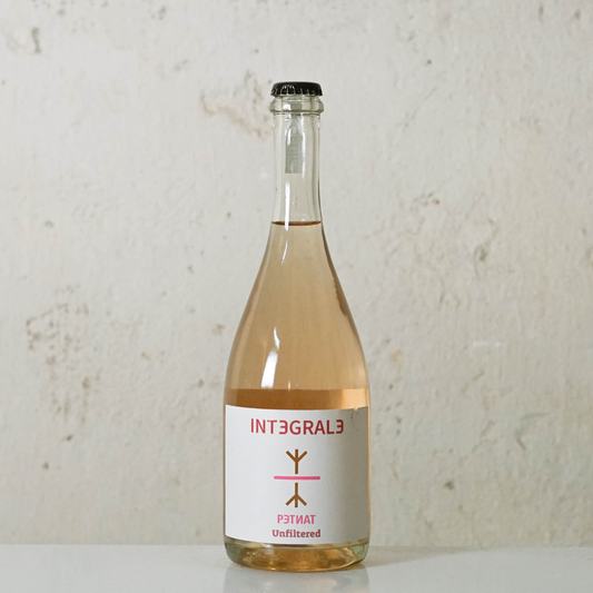 Sausas rožinis putojantis vynas INTEGRALE PETNAT ROSATO, 0.75L, Italija