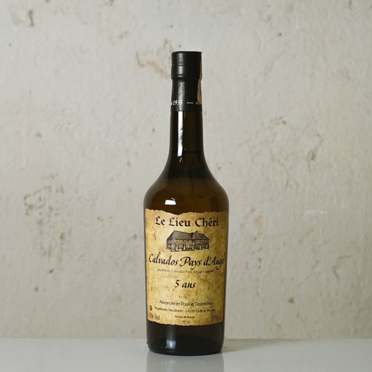 Kalvadosas LE LIEU CHERI CALVADOS 5ANS, 0.7L, Prancūzija