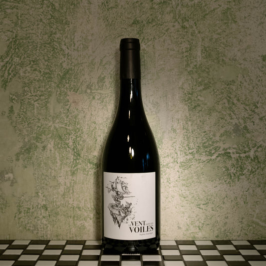 Sausas baltasis vynas LE VENT DANS LES VOILES BLANC, 0.75L, Prancūzija