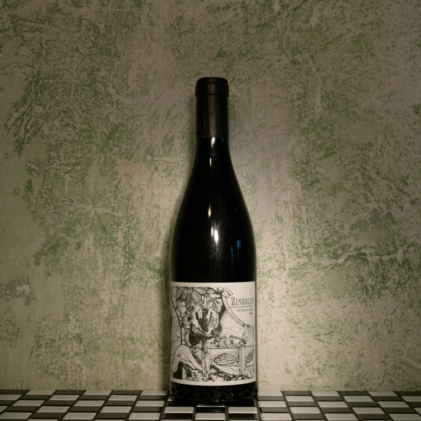 Sausas raudonas vynas ZINZOLIN, 0.75L, Prancūzija