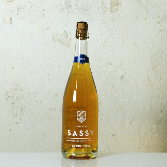 Sausas sidras SASSY BRUT, 0.75L, Prancūzija